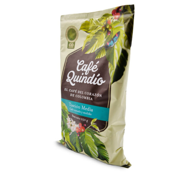 Café Quindío Consumo Superior 250g Tostado Medio Molido - Imagen 3