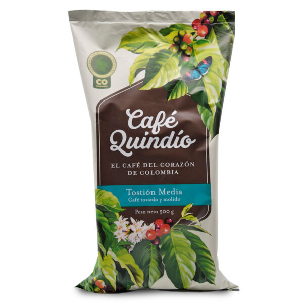 Café Quindío Consumo Superior 500g Tostado Medio Molido