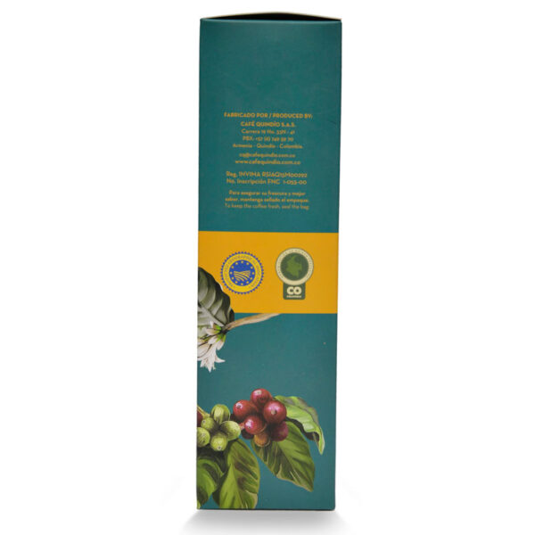 Café Quindío Génova Especial 340g Grano - Imagen 6