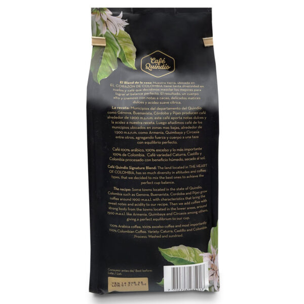 Café Quindío Gourmet 500g Grano - Imagen 3