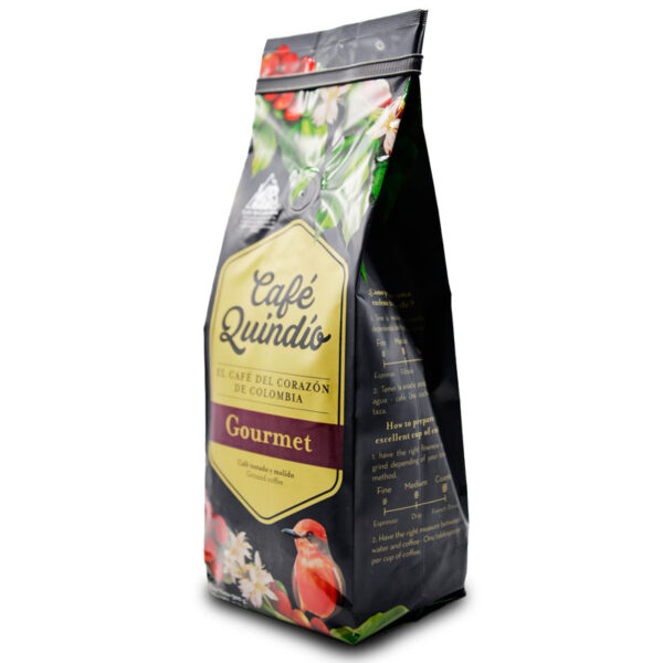 Café Quindío Gourmet 500g Molido - Imagen 3